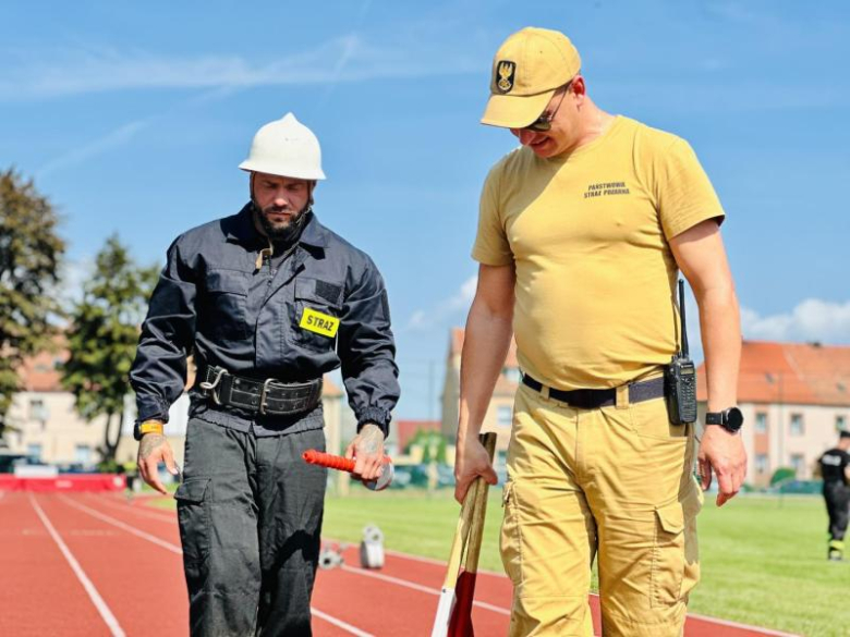 Zawody sportowo-pożarnicze w Ziębicach: OSP Ciepłowody tuż przed Głęboką