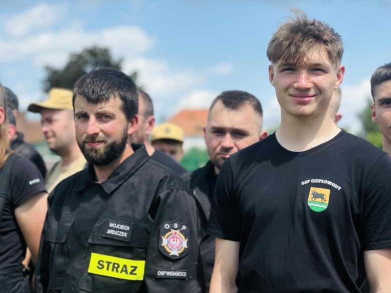 Zawody sportowo-pożarnicze w Ziębicach: OSP Ciepłowody tuż przed Głęboką