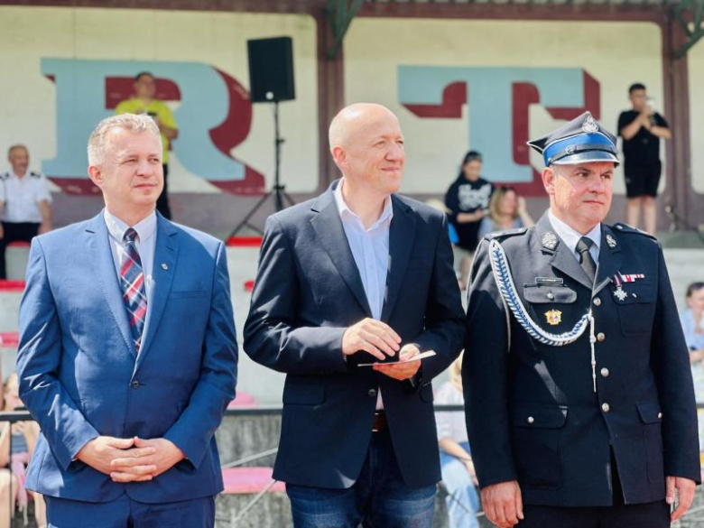 Zawody sportowo-pożarnicze w Ziębicach: OSP Ciepłowody tuż przed Głęboką
