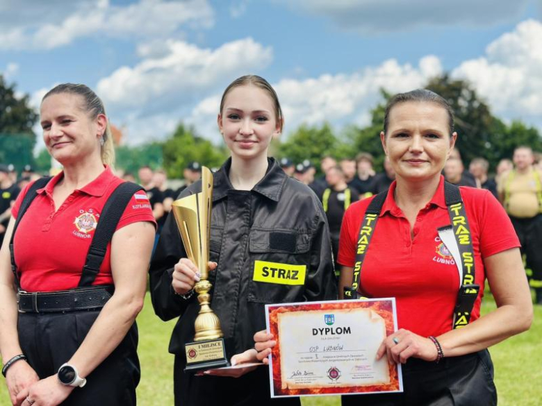 Zawody sportowo-pożarnicze w Ziębicach: OSP Ciepłowody tuż przed Głęboką