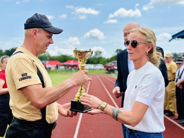 Zawody sportowo-pożarnicze w Ziębicach: OSP Ciepłowody tuż przed Głęboką
