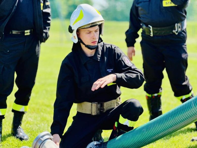 Zawody sportowo-pożarnicze w Ziębicach: OSP Ciepłowody tuż przed Głęboką