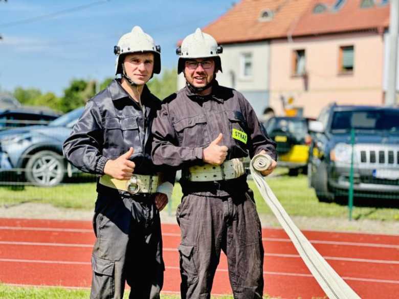 Zawody sportowo-pożarnicze w Ziębicach: OSP Ciepłowody tuż przed Głęboką
