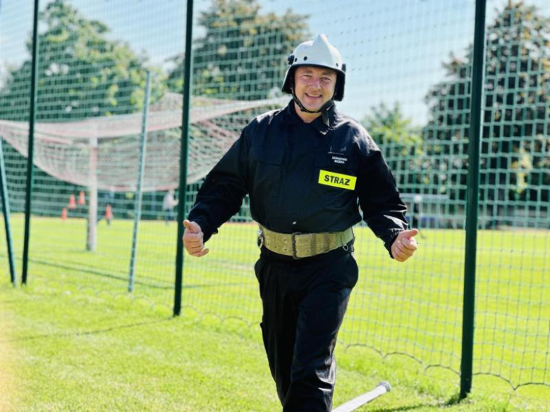 Zawody sportowo-pożarnicze w Ziębicach: OSP Ciepłowody tuż przed Głęboką