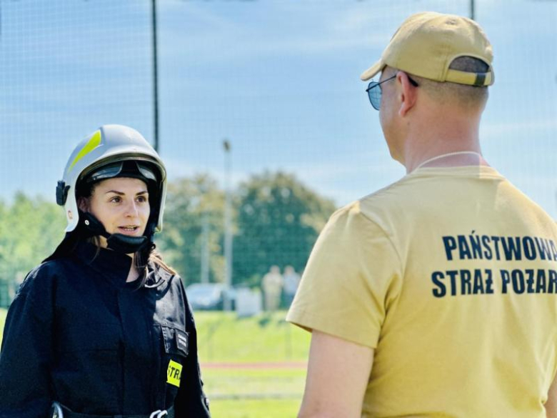Zawody sportowo-pożarnicze w Ziębicach: OSP Ciepłowody tuż przed Głęboką
