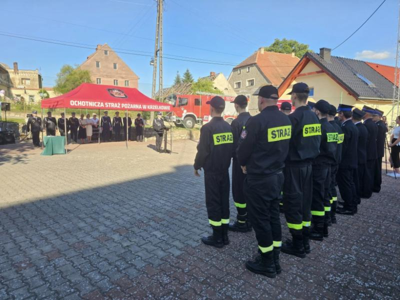 80 lat działalności jednostki Ochotniczej Straży Pożarnej w Krzelkowie
