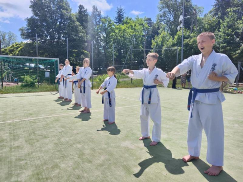 Ostatni trening przed wakacjami i zabawa w pianie z Satori Klub Karate Kyokushin