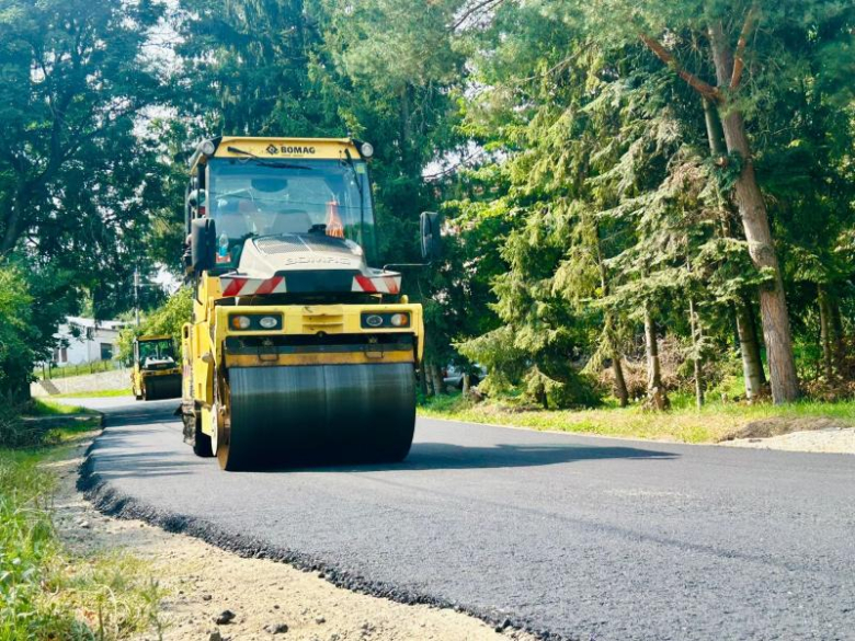 	Trwa remont drogi powiatowej nr 3192D w miejscowości Głęboka