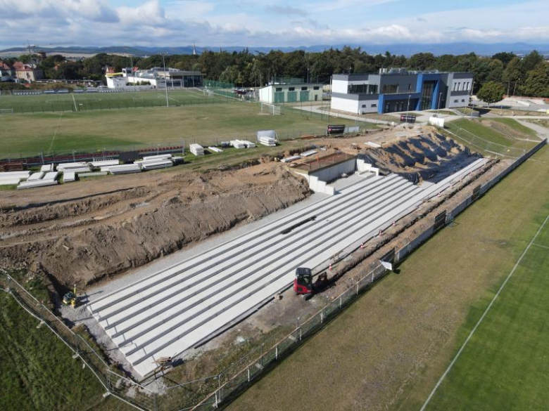 Trwa dalsza modernizacja stadionu miejskiego Nowe trybuny już wkrótce
