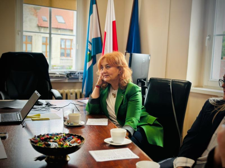 Spotkanie samorządowców z Ziębic z wicemarszałek Moniką Wielichowską