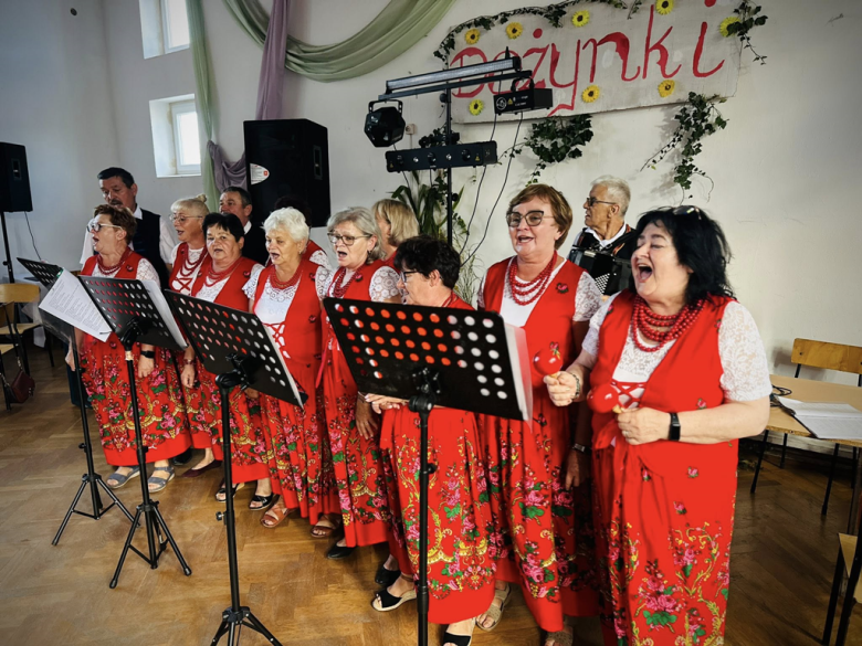 Dożynki wiejskie w Pomianowie Dolnym