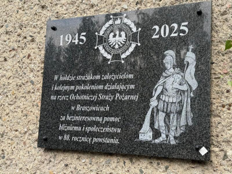 80-lecie Ochotniczej Straży Pożarnej w Braszowicach