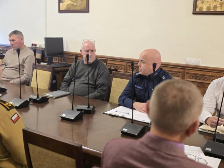 Posiedzenie Gminnego Zespołu Zarządzania Kryzysowego. Zbliża się coroczna akcja „Zima”