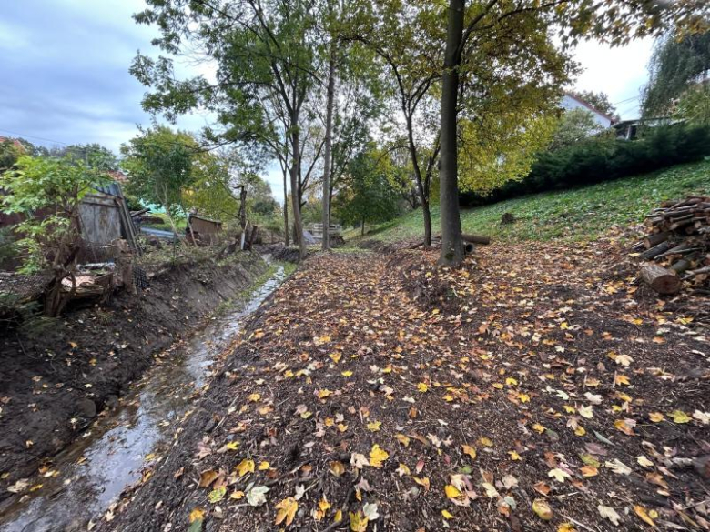 Zakończono kolejny etap prac konserwacyjnych cieku wodnego w Piotrowicach Polskich