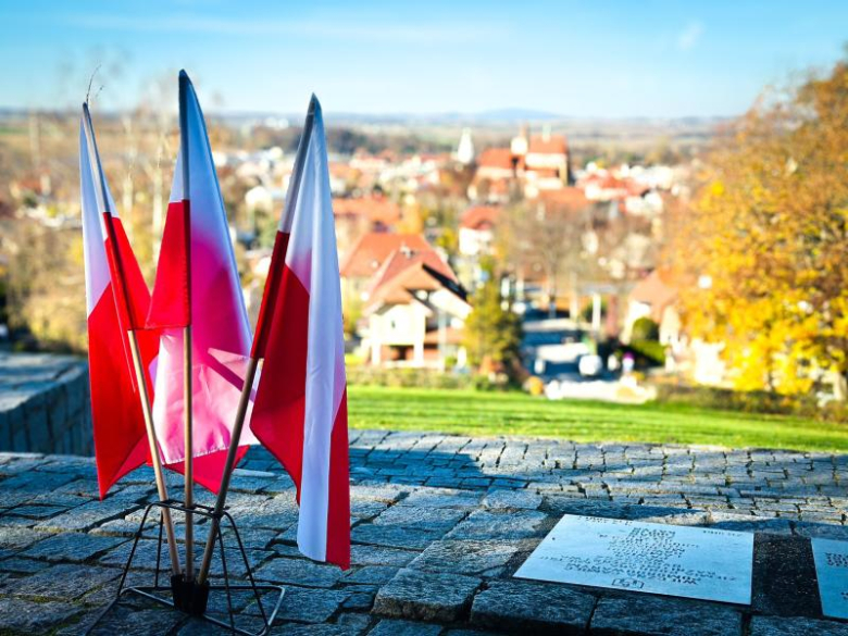 Obchody Narodowego Święta Niepodległości pod Pomnikiem Orła Piastowskiego