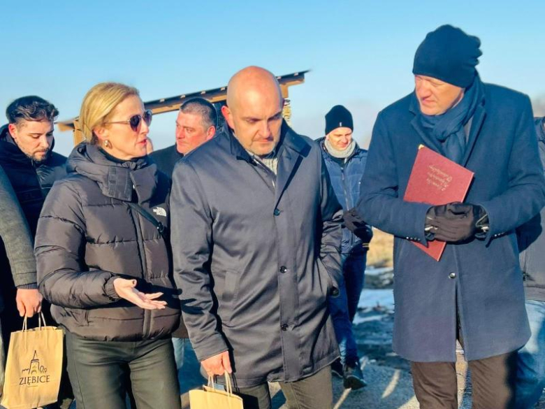 Odcinek Cyklostrady Dolnośląskiej przebiegający przez gminę Ziębice oddany do użytku