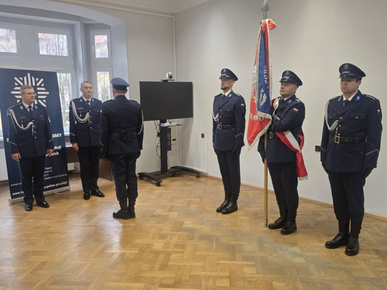 Trzech nowych policjantów złożyło ślubowanie