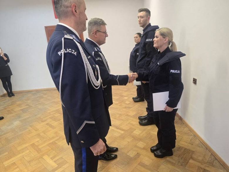 Trzech nowych policjantów złożyło ślubowanie