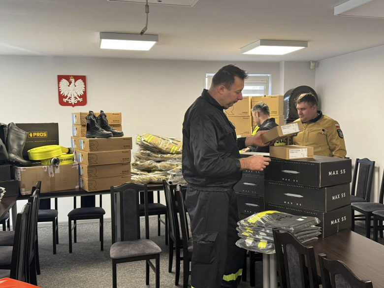 Wsparcie dla jednostek OSP po powodzi z września 2024 roku