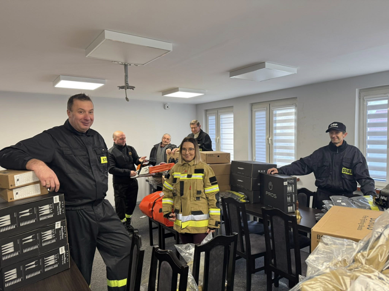 Wsparcie dla jednostek OSP po powodzi z września 2024 roku