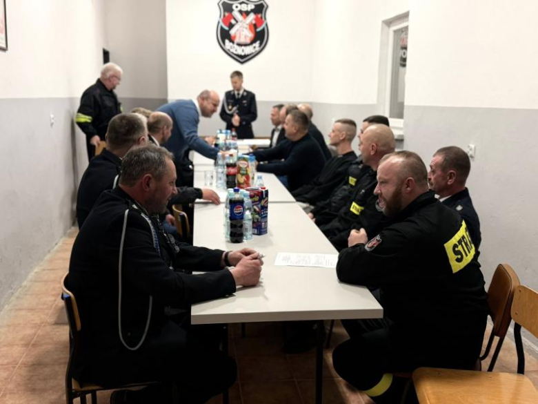 Zebranie sprawozdawczo-wyborcze w OSP Boznowice