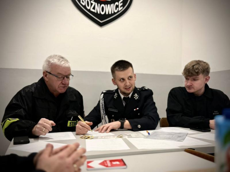Zebranie sprawozdawczo-wyborcze w OSP Boznowice