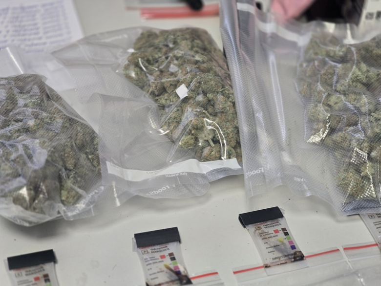 	Ponad kilogram narkotyków w domu 28-latka. Mieszkaniec powiatu ząbkowickiego trafił do aresztu