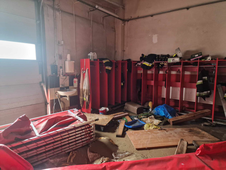 Remiza OSP Kamieniec Ząbkowicki I znów w pełni gotowa do działania po powodzi