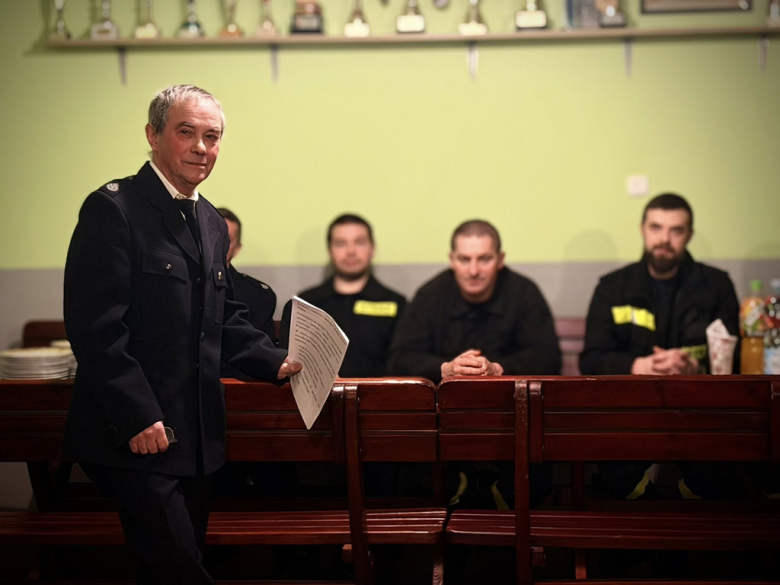 Spotkanie sprawozdawczo-wyborcze w OSP Głęboka. Wybrano nowe władze jednostki