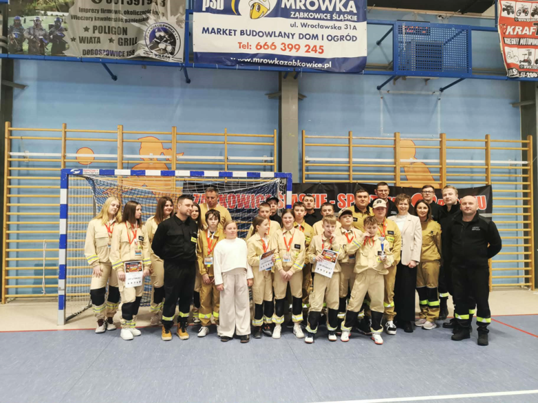 Pierwsze Halowe Zawody Młodzieżowych Drużyn Pożarniczych