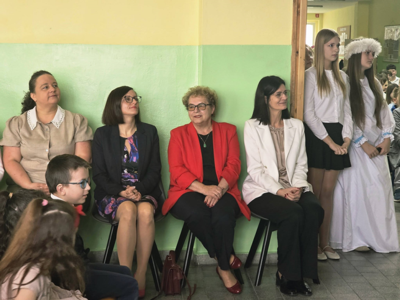 Wielkanocne przedstawienie uczniów Szkoły Podstawowej w Złotym Stoku