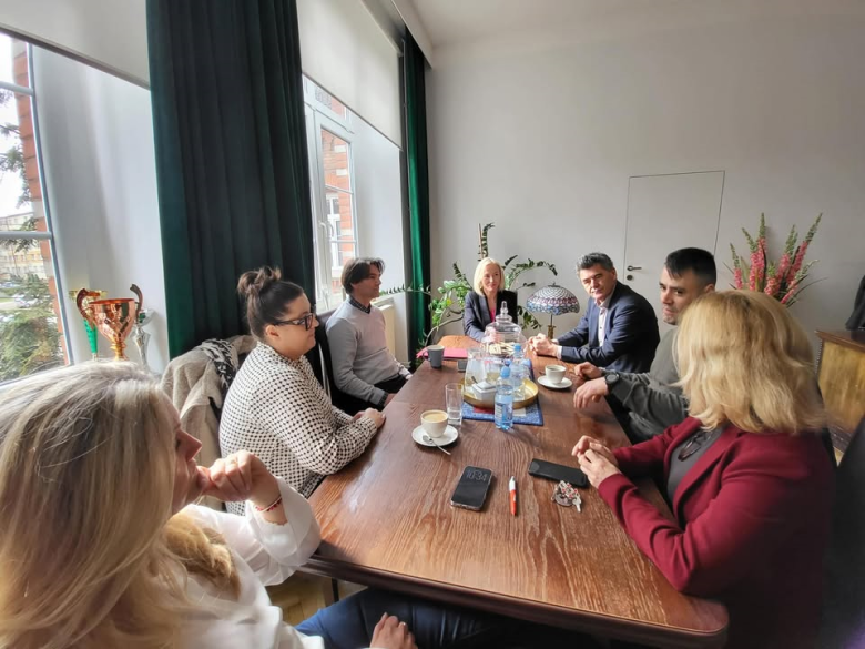 Spotkanie uczniów ZSP w Ziębicach z przedstawicielami firmy Kordas