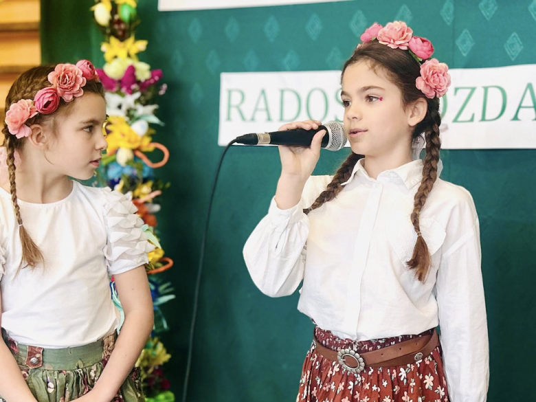 Apel wielkanocny w Szkole Podstawowej w Henrykowie