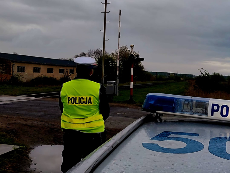  Policyjna akcja „Bezpieczny przejazd kolejowy” w powiecie ząbkowickim