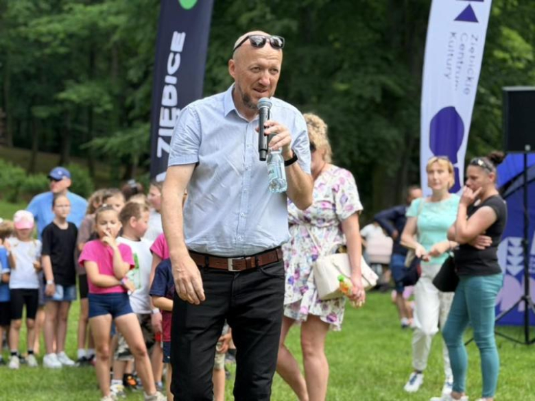 Tłumy dzieci opanowały Park Miejski w Ziębicach. Dzień Dziecka pełen atrakcji i dobrej zabawy [foto]