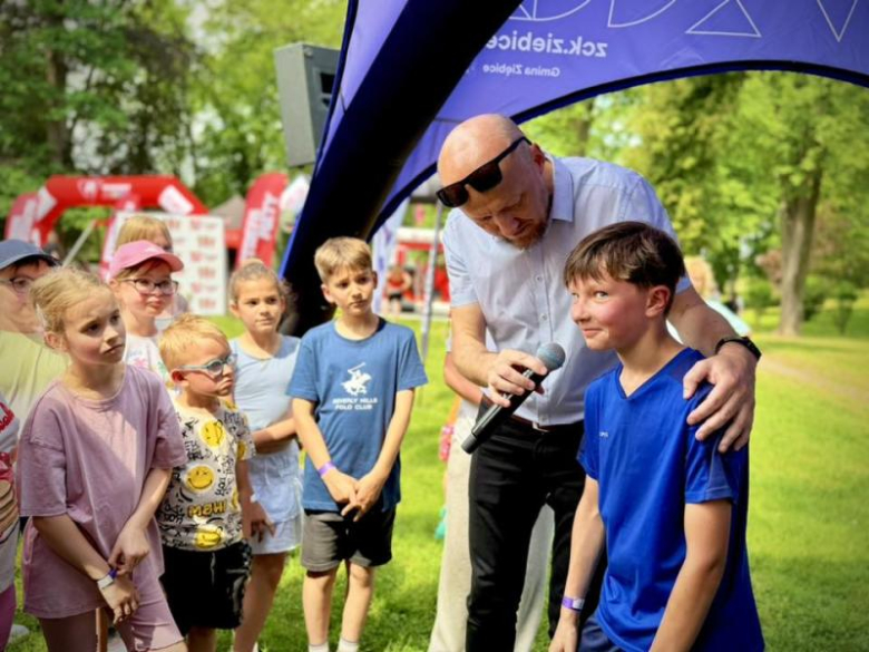 Tłumy dzieci opanowały Park Miejski w Ziębicach. Dzień Dziecka pełen atrakcji i dobrej zabawy [foto]
