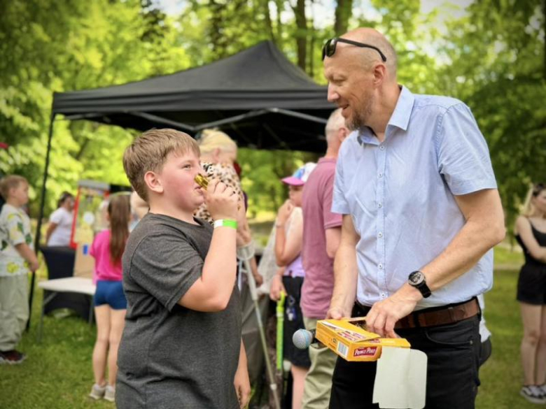 Tłumy dzieci opanowały Park Miejski w Ziębicach. Dzień Dziecka pełen atrakcji i dobrej zabawy [foto]