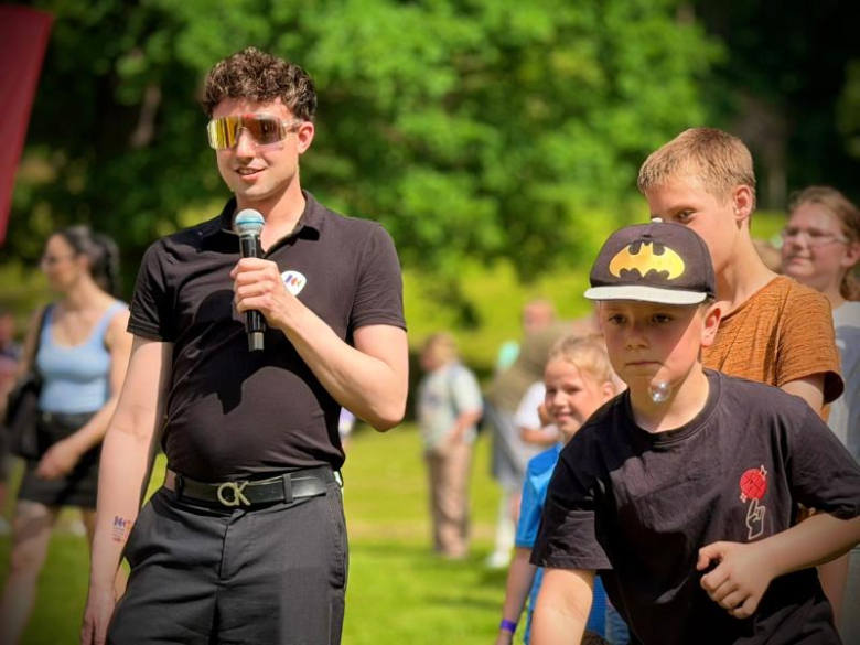 Tłumy dzieci opanowały Park Miejski w Ziębicach. Dzień Dziecka pełen atrakcji i dobrej zabawy [foto]