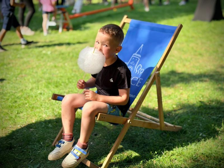 Tłumy dzieci opanowały Park Miejski w Ziębicach. Dzień Dziecka pełen atrakcji i dobrej zabawy [foto]