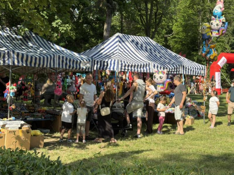 Tłumy dzieci opanowały Park Miejski w Ziębicach. Dzień Dziecka pełen atrakcji i dobrej zabawy [foto]