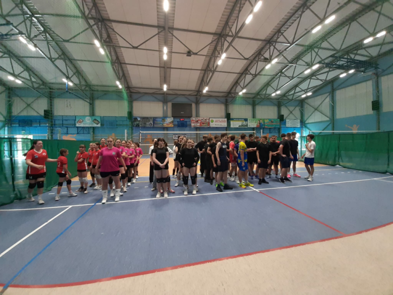 Sportowa rywalizacja podczas Turnieju Siatkówki