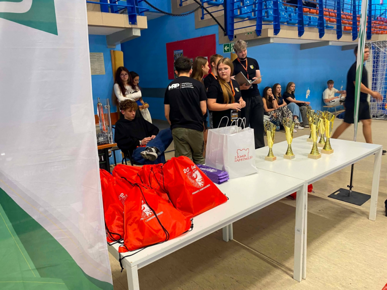 Sportowa rywalizacja podczas Turnieju Siatkówki