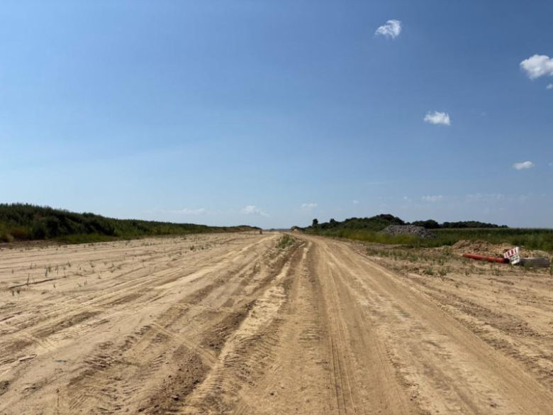 Budowa S8 na odcinku Jordanów-Łagiewniki już na półmetku