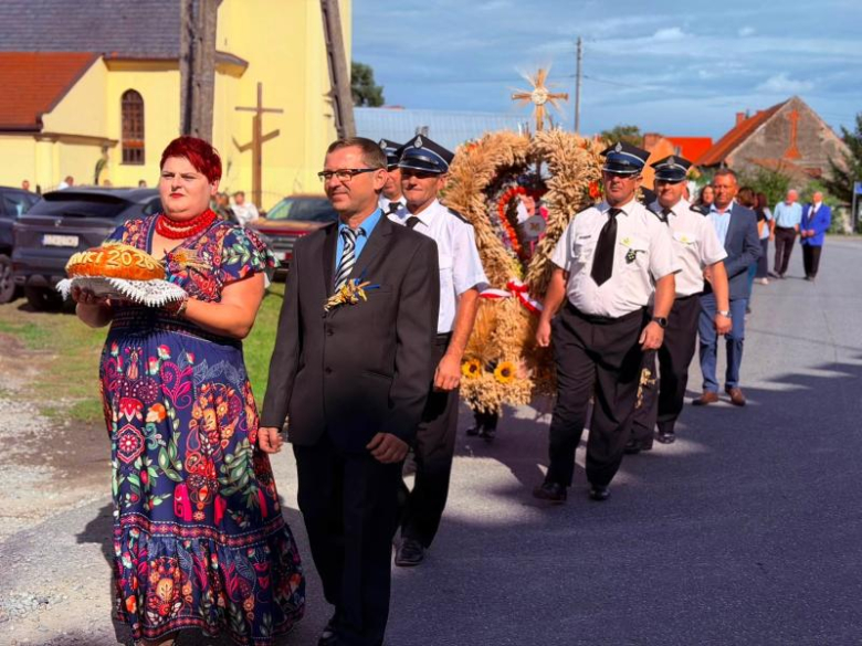 Dożynki wiejskie w Pomianowie Dolnym