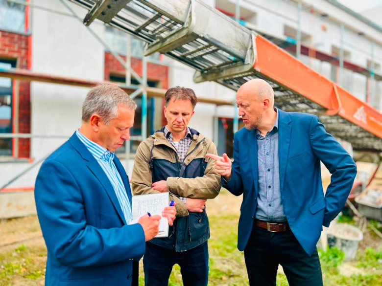 Trwa modernizacja sali gimnastycznej SP nr 4 w Ziębicach
