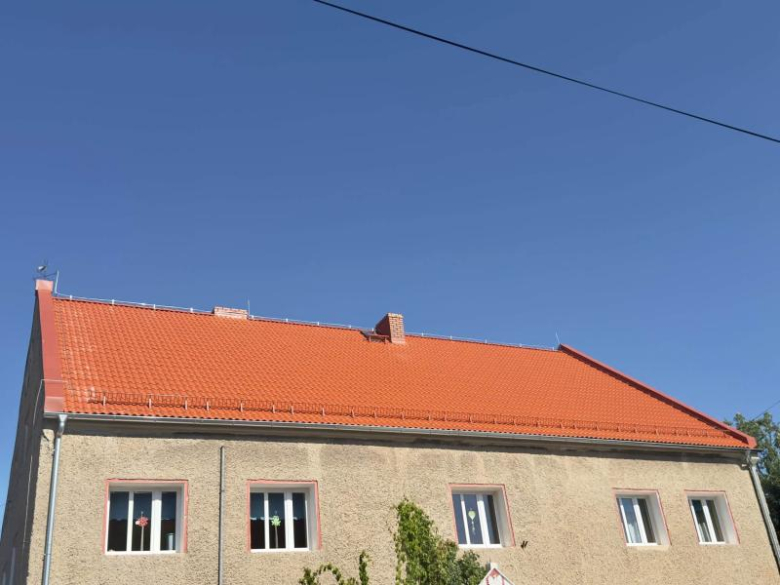 Dach wyremontowany, szkoła gotowa na nowy rok szkolny