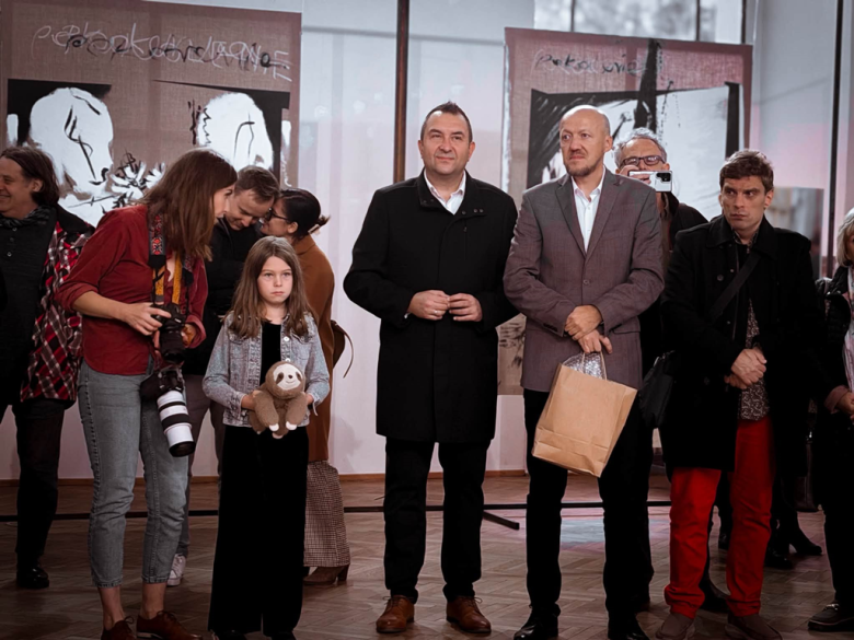 Wernisaż wystawy Eugeniusza Minciela „Punktum — obrazy z pamięci”