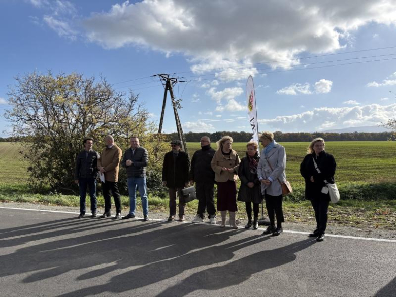 Oficjalne otwarcie drogi powiatowej Kamieniec Ząbkowicki - Ożary