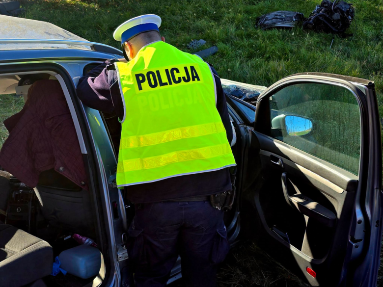 Śmiertelny wypadek na krajowej ósemce