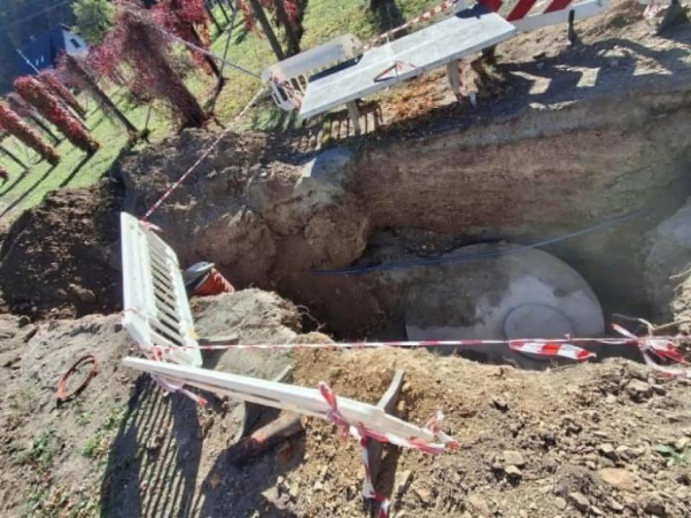 Zakończono pierwszy etap rozbudowy altany w Mikołajowie